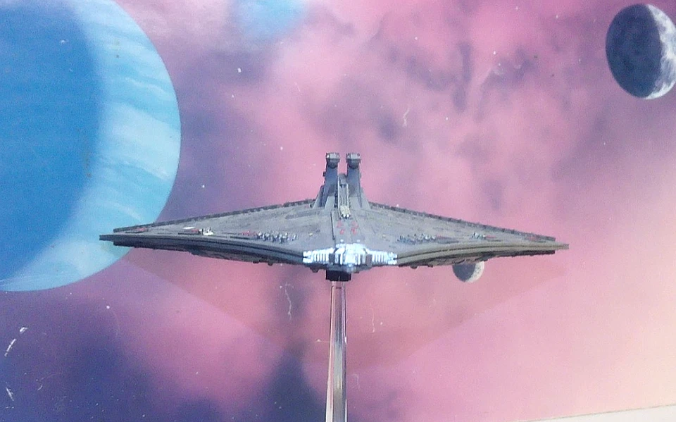 Star Wars Armada Secutor- class Star Destroyer 9" Painted Resin Game Miniature - Image 4 of 4