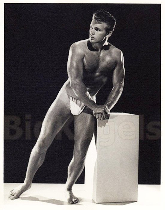 SALE 1950s VINTAGE BRUCE Handsome GEORGE TOWERS Male Physique Muscle Beefcake