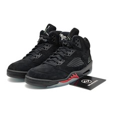 Air Jordan 5 Halloween Black Red Retro Basketball Sneakers HQ7978-001