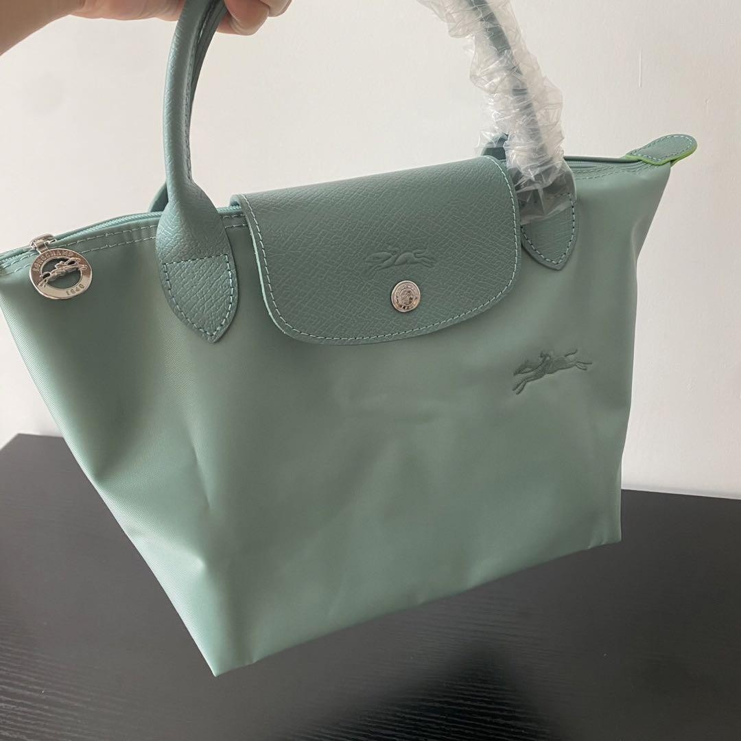LONGCHAMP　2WAY　ミントグリーン ショルダーバッグ S LONGCHAMP Pliage Nylon Tote Bag S Mint Green New From Japan | eBay