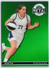 2026 Leaf Metal Women of Sport #SB-64 Kate Martin 1/1 Stainless Prismatic Green