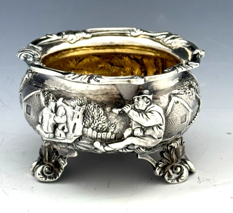 1800-1849 Antique US Sterling Silver Salt Cellars for sale | eBay