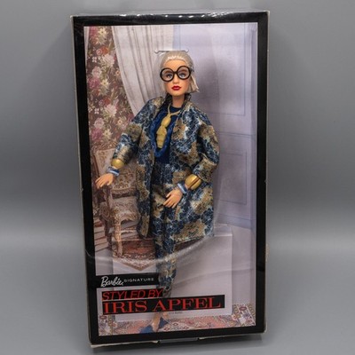 Barbie Collector Styled by Iris Apfel Doll with Floral Suit Signature FWJ28