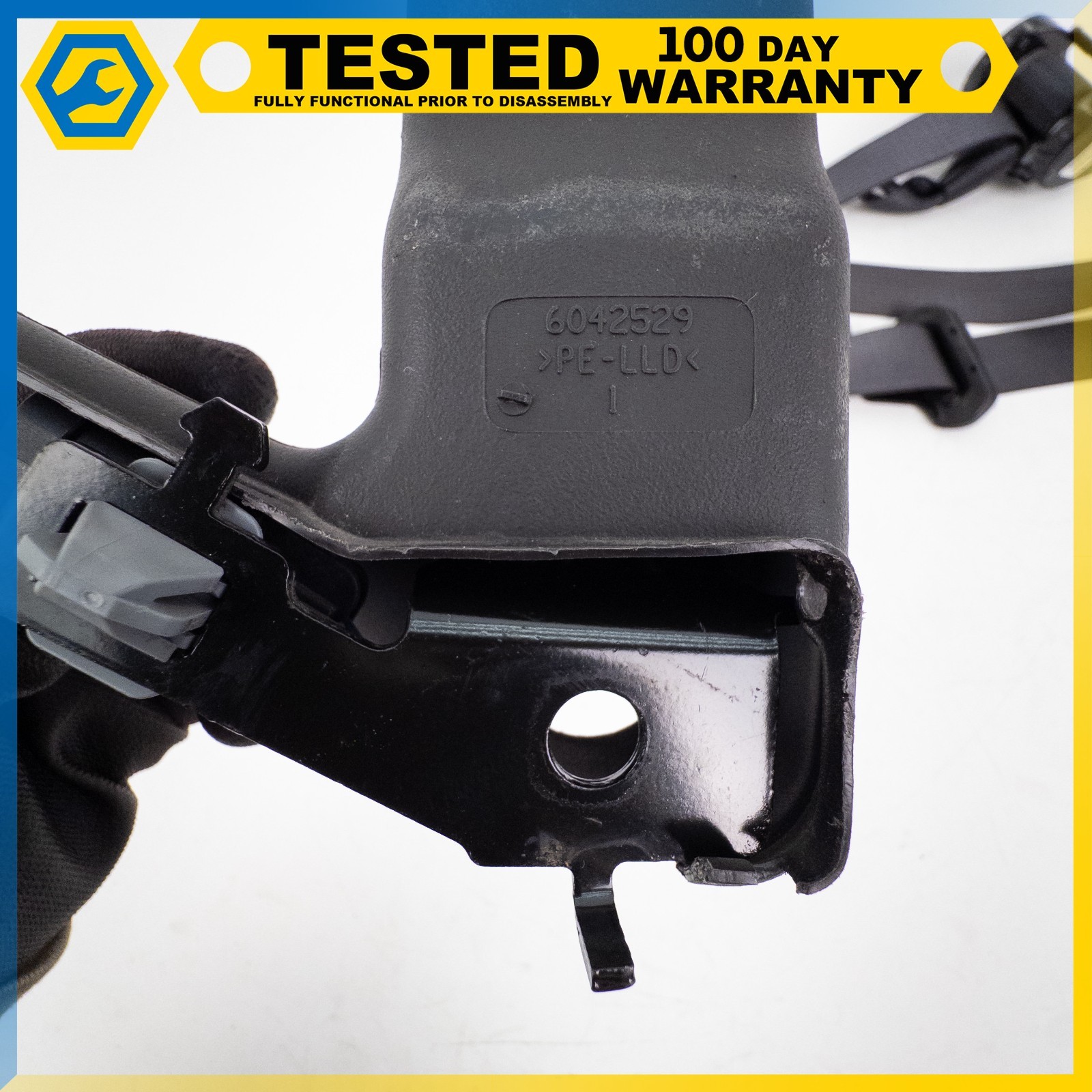 05-13 CHEVROLET CORVETTE C6 FRONT RIGHT PASSENGER SIDE SEAT BELT RETRACTOR OEM