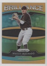2020 Panini Prizm Brilliance Neon Orange Prizm 83/100 Manny Machado #B-9 0a4s