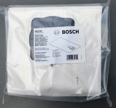 (5 Pack) Bosch VB170S Wet Filter Bag - 17 Gal