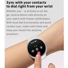 New Galaxy Watch 8 Smart watch New 40mm Bluetooth Galaxy (Black) Made in China