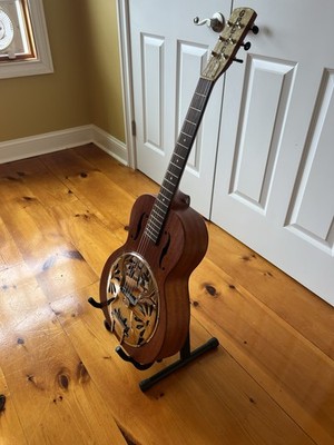 Gretsch G9200 Boxcar Brown Acoustic Resonator Guitar Spider Bridge w/ Gig Bag