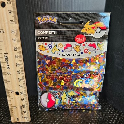 DesignWare POKEMON Birthday Party Supply CONFETTI PACK Table Decoration Pikachu