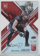 2017 Panini Elite Draft Picks Aspirations Red 21/49 Blake Jarwin #180 04tw