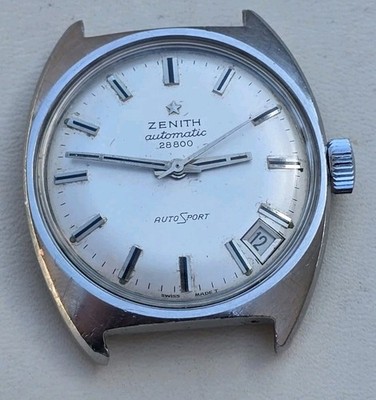 Vintage Uhr Zenith Auto Sport 28800 Cal 2562 Stück