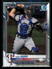 2021 Bowman Chrome #91 Sam Huff