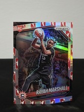 Rayah Marshall 2025 Panini Prizm WNBA #47 WNBA Logo Prizms Rookie