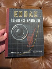 1948 Kodak Reference Handbook Materials, Processes, Techniques Eastman Kodak