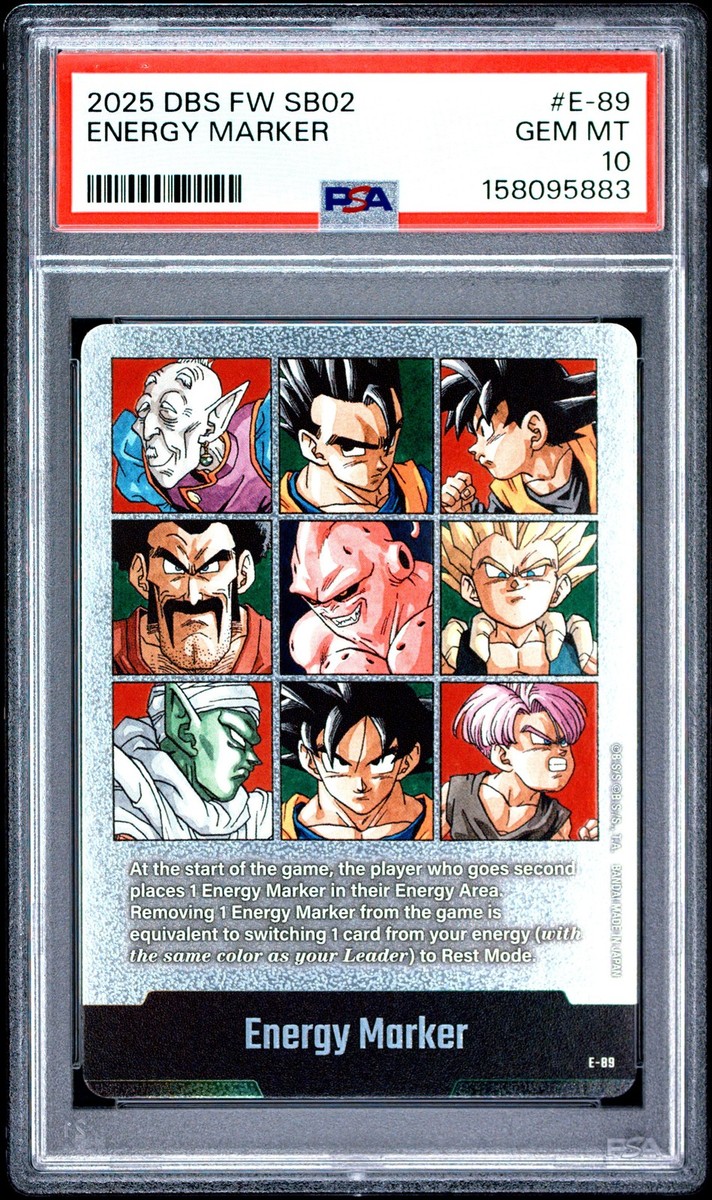 DRAGON BALL SUPER CARD GAME FUSION WORLD MANGA BOOSTER 02 ENERGY