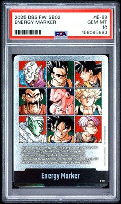 DRAGON BALL SUPER CARD GAME FUSION WORLD MANGA BOOSTER 02 ENERGY