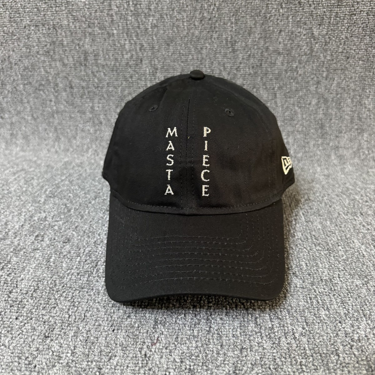 New Era Masta Piece 9TWENTY Dad Hat Strapback Black One Size