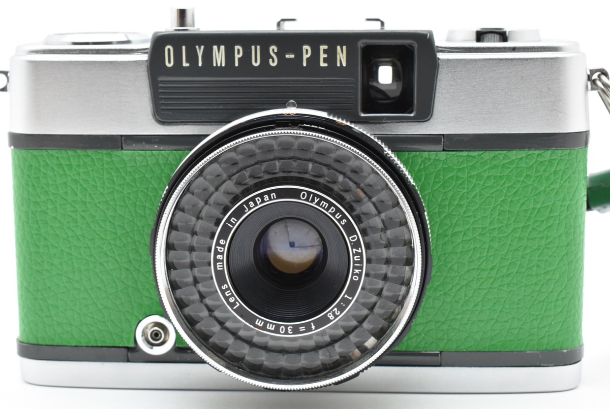 ✽PEN　EES-2✽EES2✽OLYMPUS✽オリンパス✽ハーフカメラ✽ ▶️ MINT OLYMPUS PEN EES-2 Green 35mm Half Frame Film Camera