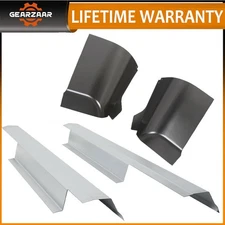 Rocker Panel &Cab Corner For 07-13 Chevy Silverado Standard /Regular Cab 2 Door