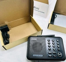 2 Wuloo Intercoms Wireless for Home 1 Mile (5280 Feet) Range 10-Channel Wireles