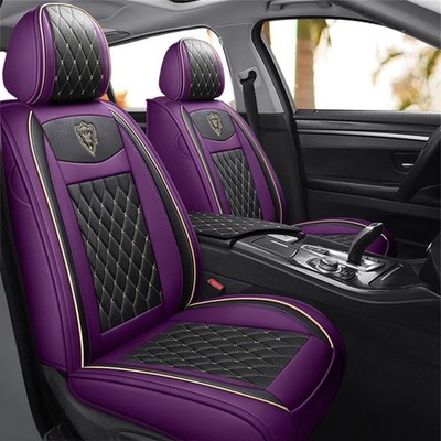 SanQing Car Seat Covers Full Set, Super Luxurious Heavy Universal Duty Waterp...