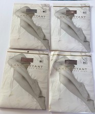 4 Pairs VTG Lane Bryant Daysheer Reinforced Toe SIZE C PANTYHOSE FOUR COLORS