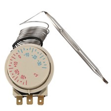 Freezer -30~+30℃ AC 250V 16A AC380V Temperature Capillary Thermostat T6D78728