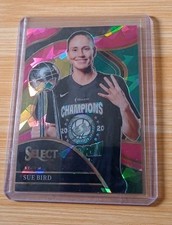 2024 Panini Select WNBA Sue Bird Courtside PINK ICE Prizm SSP #244 Storm