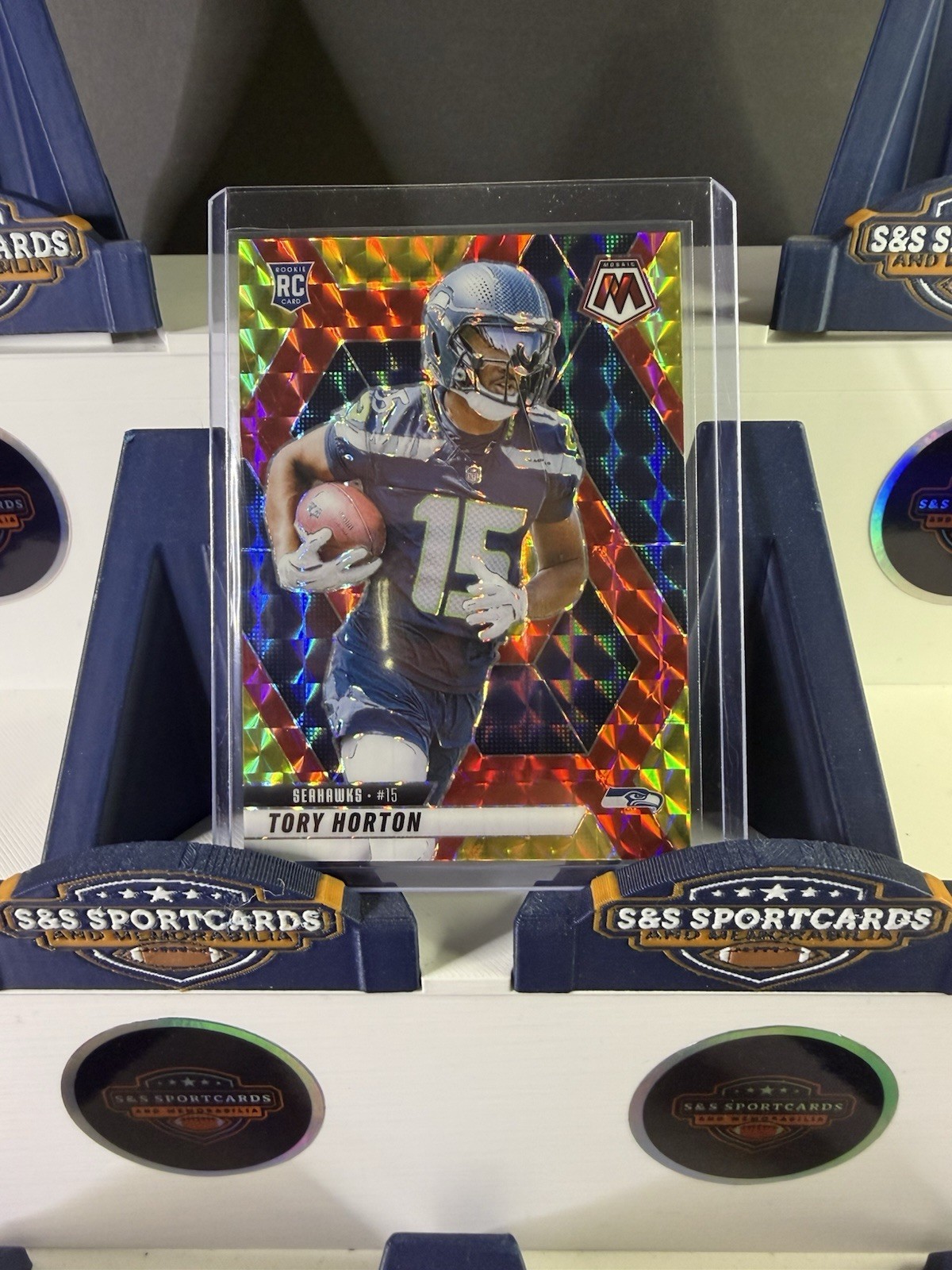 2025 Mosaic Choice Tory Horton Red and Yellow /89 #396 BOOKEND!!!! (RC)