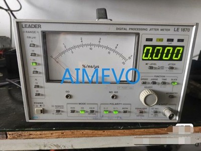   LE 1870 LE1870 Digital Processing Jitter Meter &ex