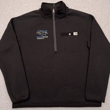 The North Face Gordon Lyons 1/4 Zip Fleece Men's Large Gray Hiking Outdoors