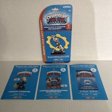 ULTRA RARE Lot4 TRU Skylanders Trap Team Reserve Cards Legendary Gearshift/Jawbk