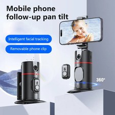 P02 Auto Face Tracking Stand 360 Rotation Phone Holder Gimbal Stabilizer Tripod