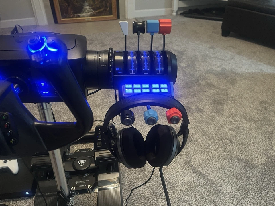 Complete Turtle Beach Fight Simulator  System and Controls and Headset NEW! - Image 2 of 4