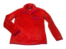 Patagonia Re-Tool Snap-T Fleece Pullover Coral Women  s Size M SP14