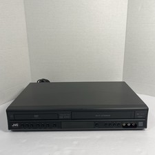 JVC HR-XVC18U DVD CD VCR Combo Player Hi-Fi Stereo Progressive Scan Tested