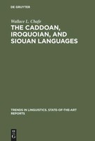 Wallace L. Chafe | The Caddoan, Iroquoian, And Siouan Languages | Buch (1976)