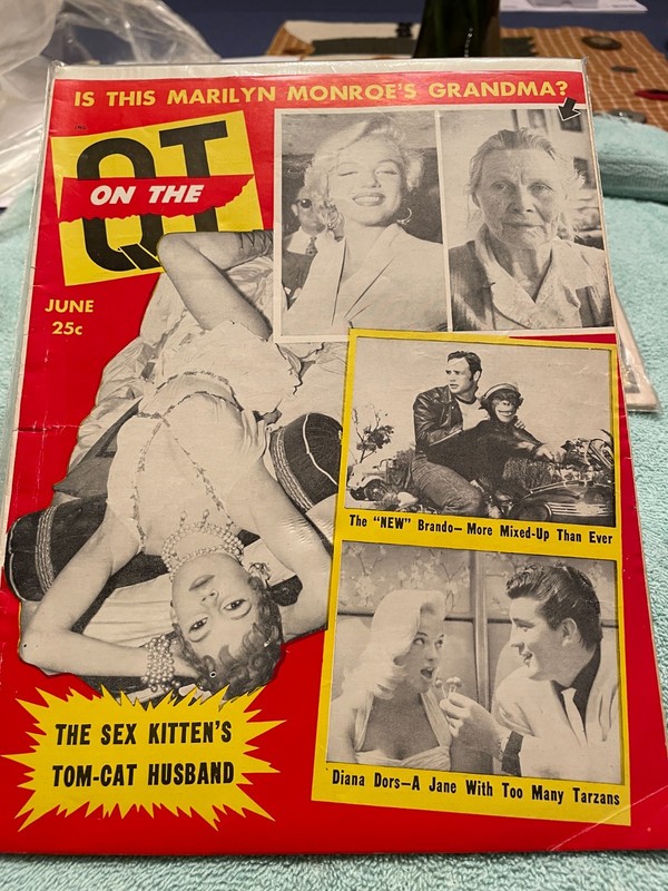 1958 June On The OT Magazine Cover: Marilyn Monroe