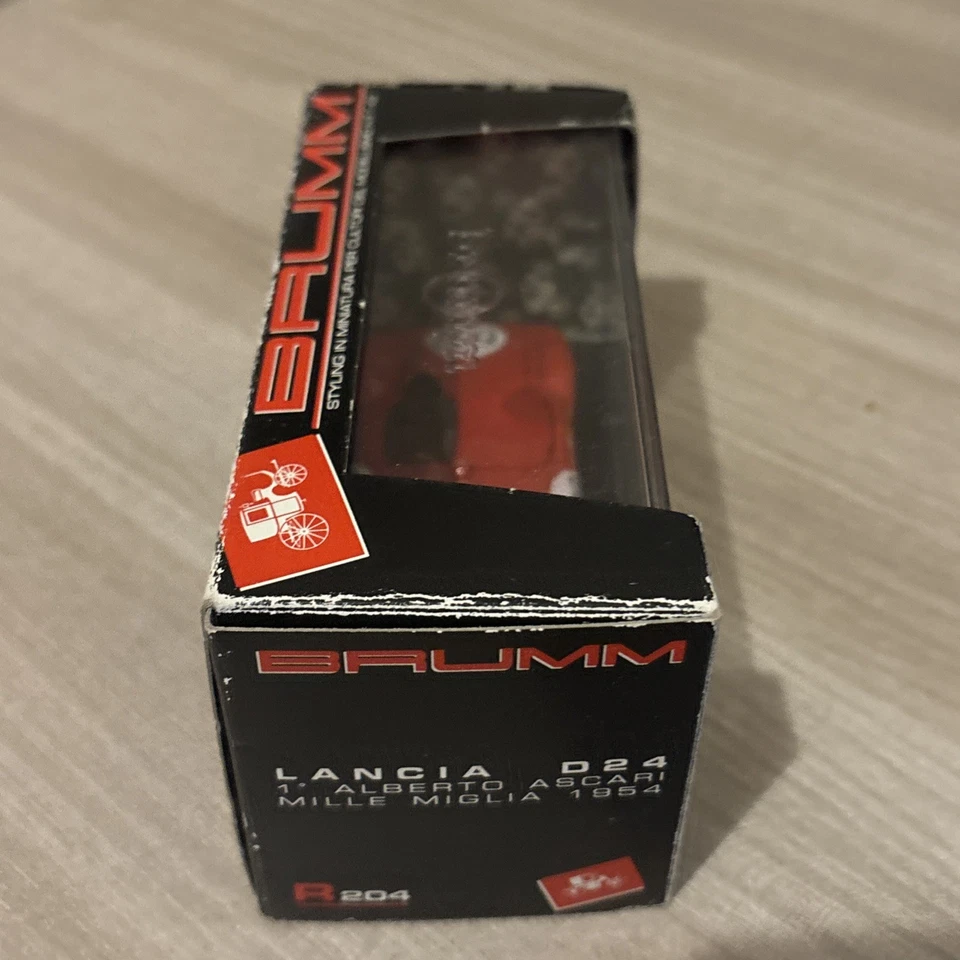 Lancia D24 Winner Mille Miglia 1954 #602 A. Ascari - 1/43 Brumm R204 - Immagine 4 di 4