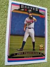 Jeff Francoeur 2006 Topps #445 MLB Rookie Card Atlanta Braves Used kkc. rookie card picture