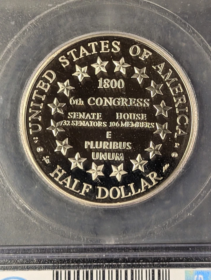 2001-P PR 70 DCAM 🔥 Capitol Visitor Center Half Dollar ICG White Label A. Hutto - Image 4 of 4