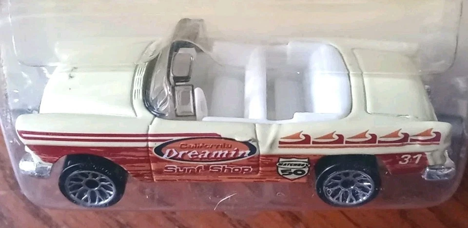 Matchbox 50th Birthday Series California '55 Chevrolet Bel Air 31 Diecast 1:64 - Image 2 of 4