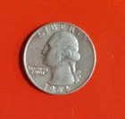 1964  Washington Quarter 90% Silver 25¢ US Coin