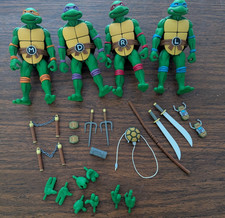 TMNT Neca Style Guide Donatello Raphael Michelangelo Leonardo From org. 2-pks