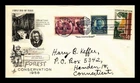US COVER FOREST CONSERVATION THEODORE ROOSEVELT FDC SCOTT 1122 COMBO ARTCRAFT