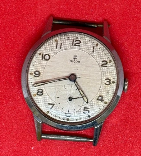 vintage Tudor Rolex gents wristwatch watch spares or repairs not working mens