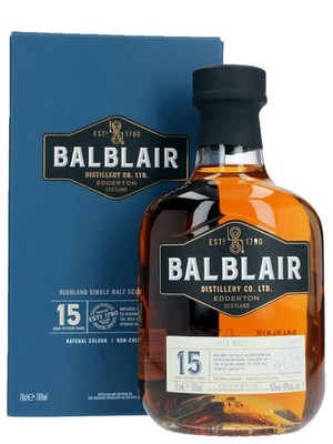 Balblair 15 Jahre - Highland Singe Malt Scotch Whisky (142,84 EUR/l)