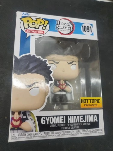 Funko Pop! Demon Slayer Gyomei Himejima #1091 Hot Topic Vinyl Figure