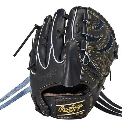 Rawlings Baseball Hardball Glove HOH PREMIUM GH5HPA15W 11.75 Pitcher V Black