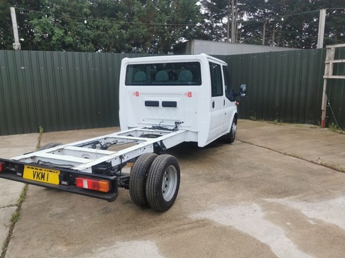 Ford transit chassis double cab one council owner from new 2014 reg - Picture 12 of 15